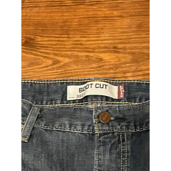 Levi's Jeans 527 Slim Bootcut Western Cowboy Mid Rise Mens Size 36 X 34 - Picture 3 of 12